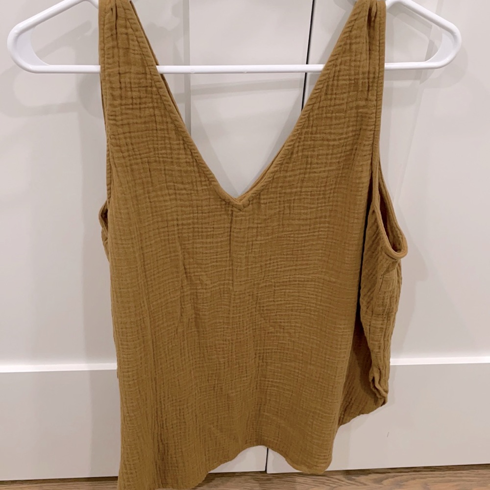 Linen Tank Top